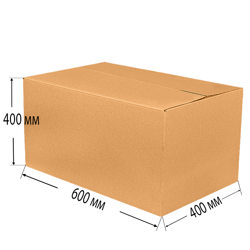 Коробка четырехклапанная №32 600х400х400 П-32 (Супер прочный)