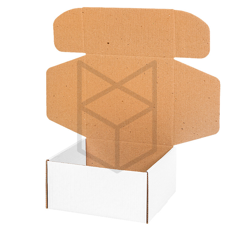 Коробка самосборная 190х175х95 Т22МГК Белый