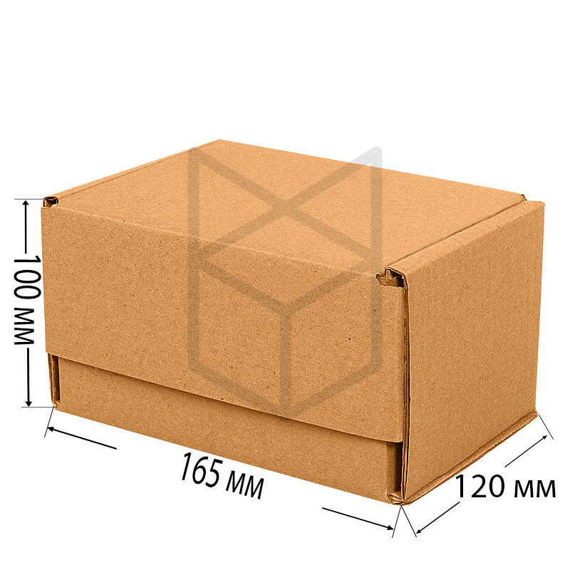 Коробка почтовая Тип "Ж" 165х120х100 Бурый