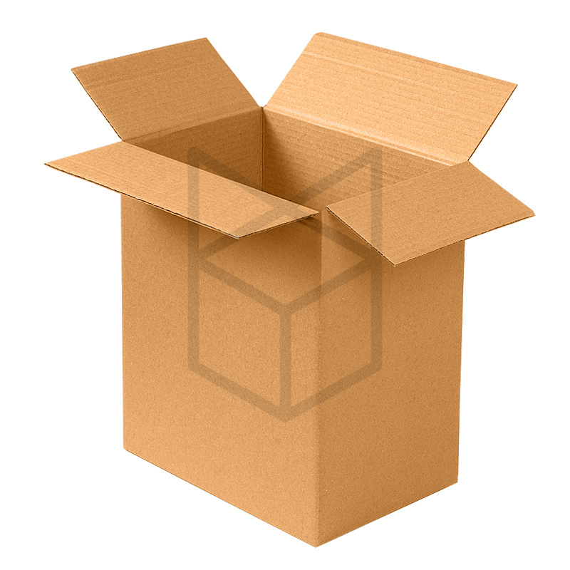 Коробка четырехклапанная 260х180х300 Бурый