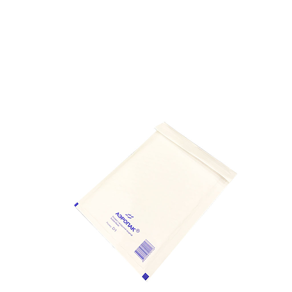 Конверт АЭРОПАК 130 х170 белый крафт