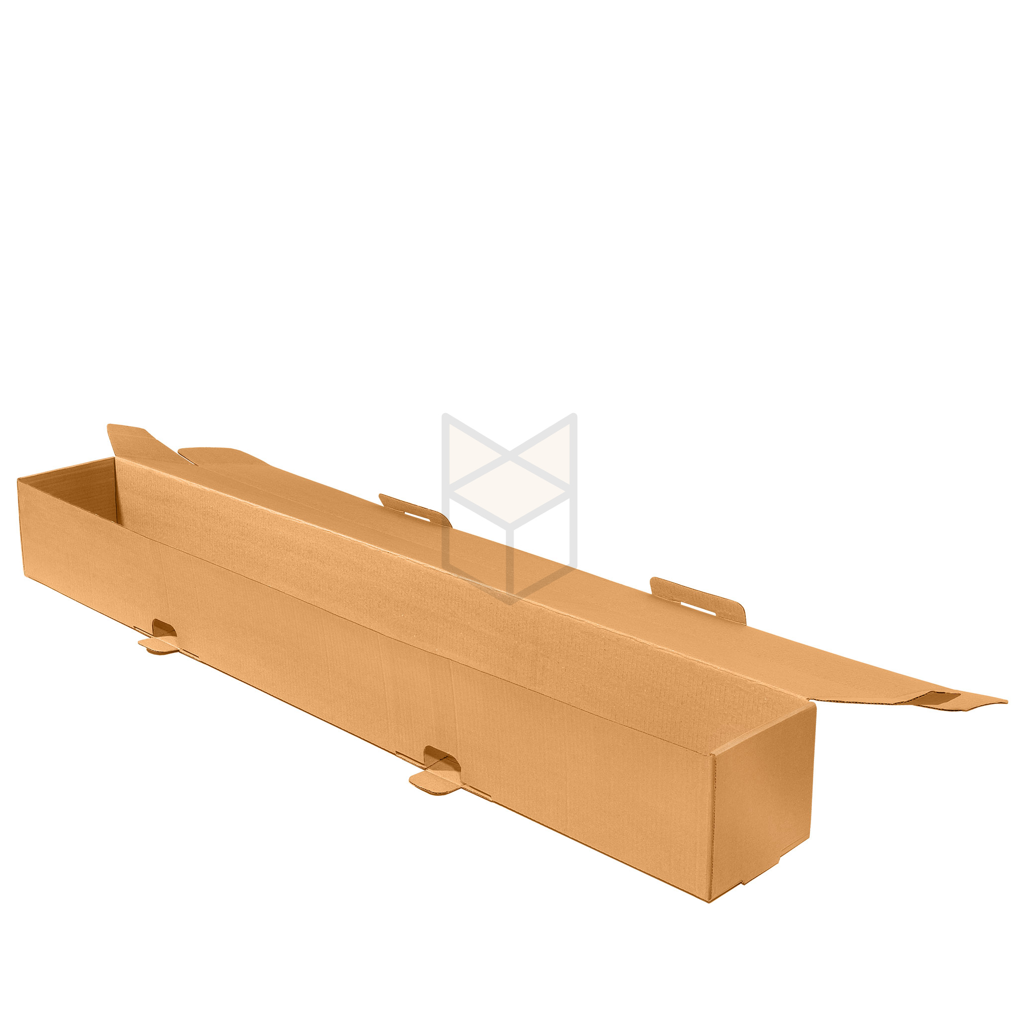 Коробка самосборная 1310х160х160 Бурый