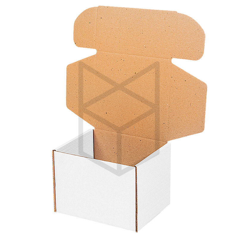 Коробка самосборная 124х95х119 Т22 МГК Белый