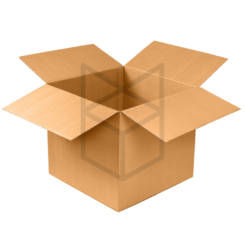 Коробка четырехклапанная №8 400х400х400 Т-24 Бурый