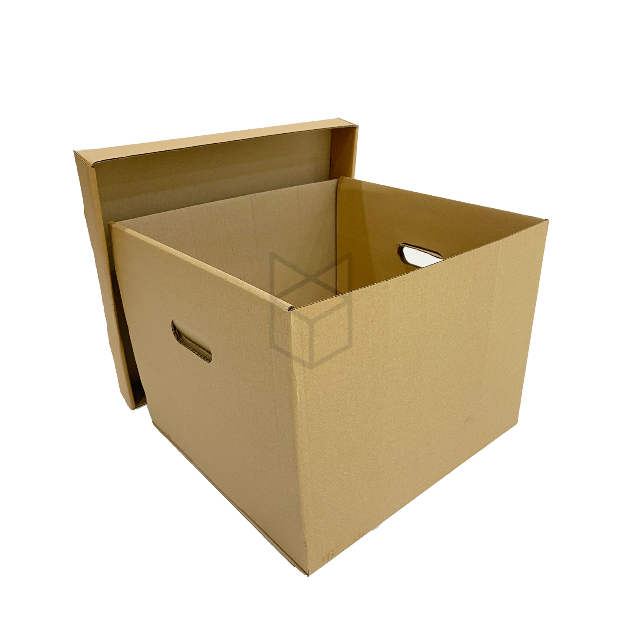 Коробка архивная 375х375х300 Т-22 Бурый