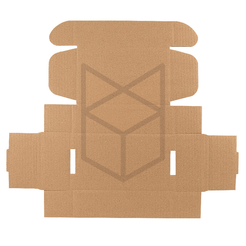 Коробка самосборная 300x150x110 Т-23 Бурый