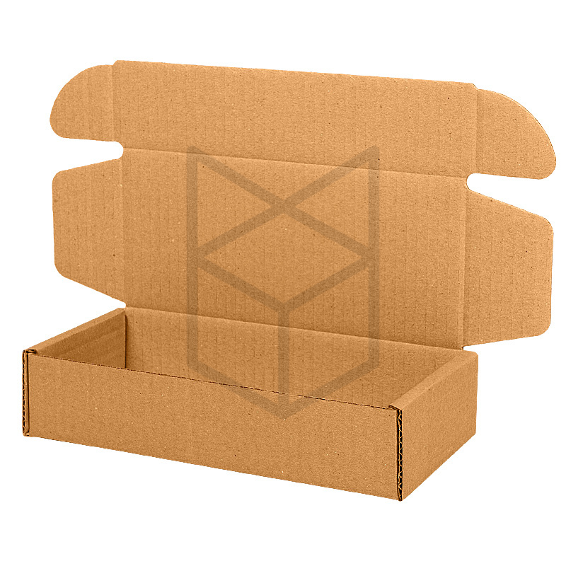 Коробка самосборная 220х93х50 Т22 Бурый