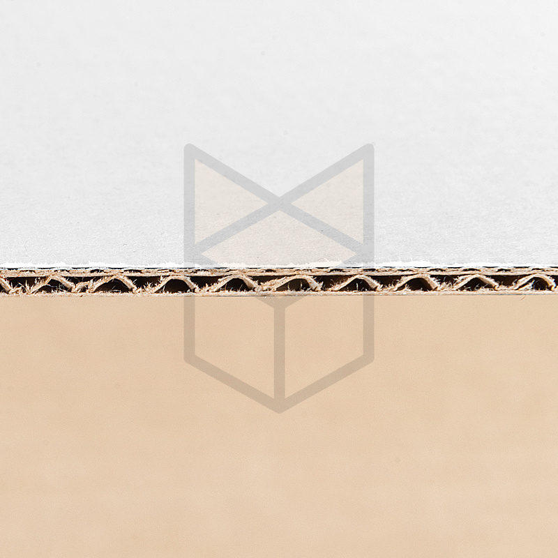 Коробка самосборная 400х195х40 МГК белый