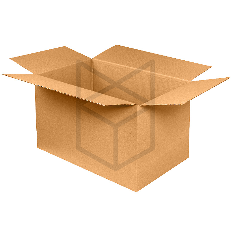 Коробка четырехклапанная №21 500х300х300 Т-23 Бурый