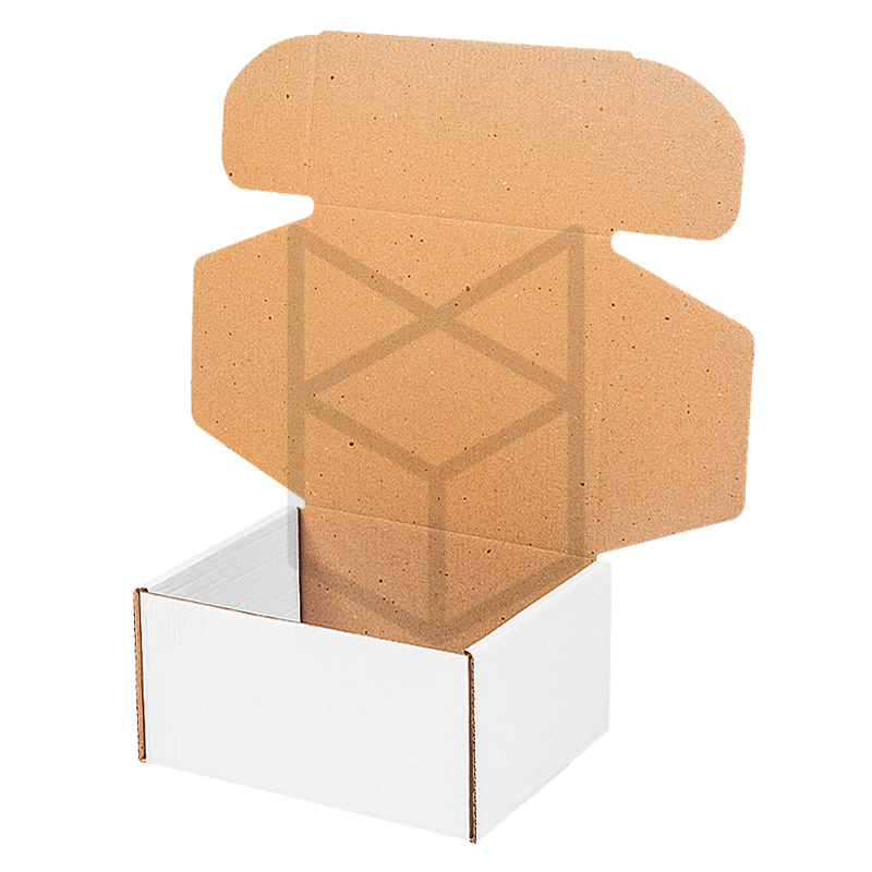 Коробка самосборная 210х130х80 МГК Белый