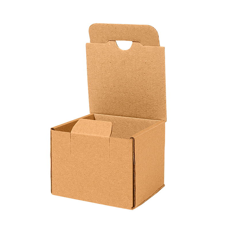 Короб самосборный 70х70х60 МГК бурый 