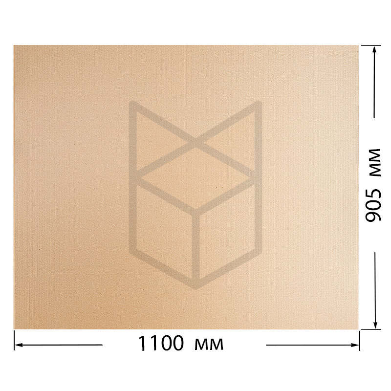 Гофрокартон 1100х905 Т21В ЭКОНОМ