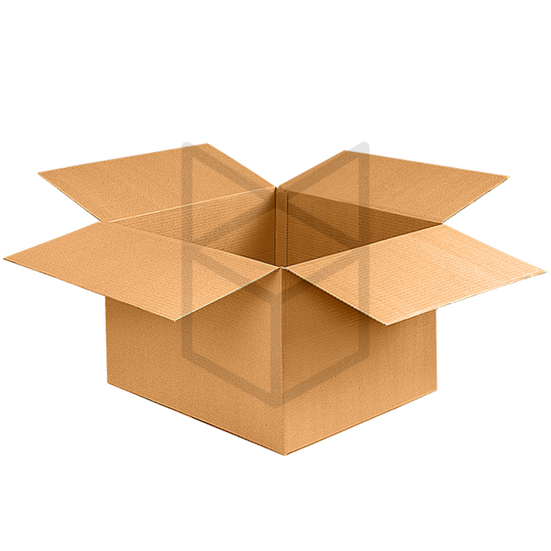 Коробка четырехклапанная 373х243х269 Т22 Бурый