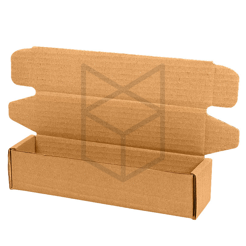 Коробка самосборная 210х50х50 Т-23 Бурый