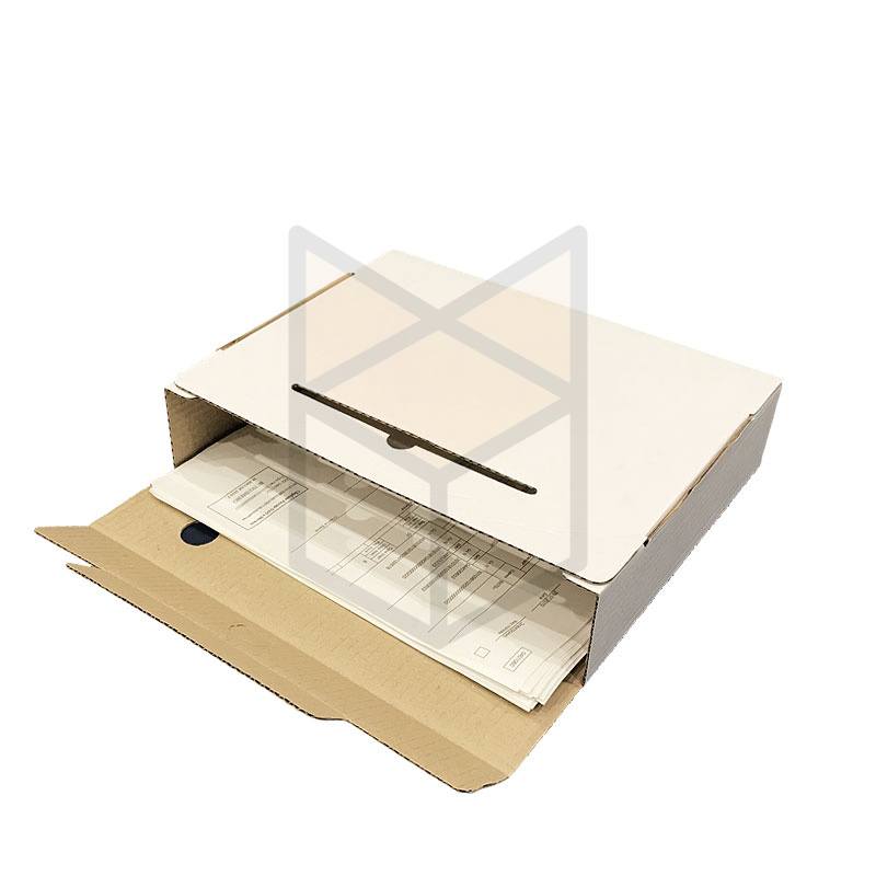 Папка архивная 255х70х310 Белая