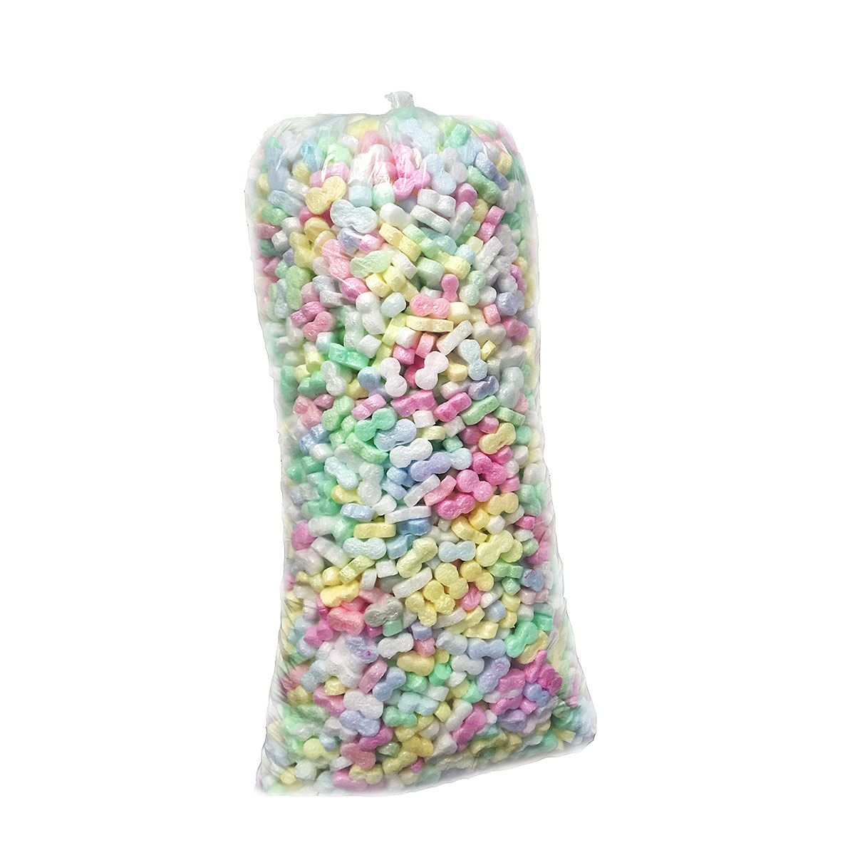 Наполнитель пенопластовый 8-форма, 120л Цветной Микс