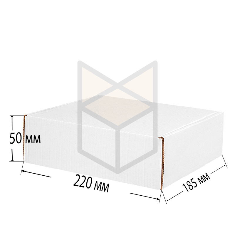 Коробка почтовая Тип "Е" 220х185х50 Белый