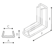 Защитный уголок 5/15 100*100