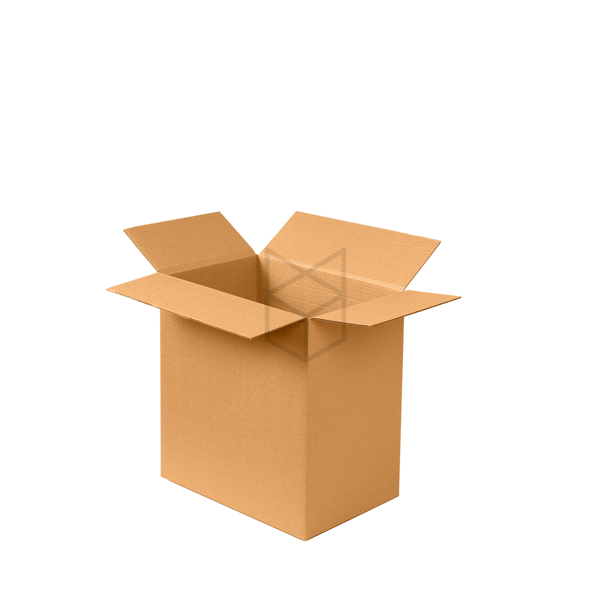 Коробка четырехклапанная 330х220х340 Бурый