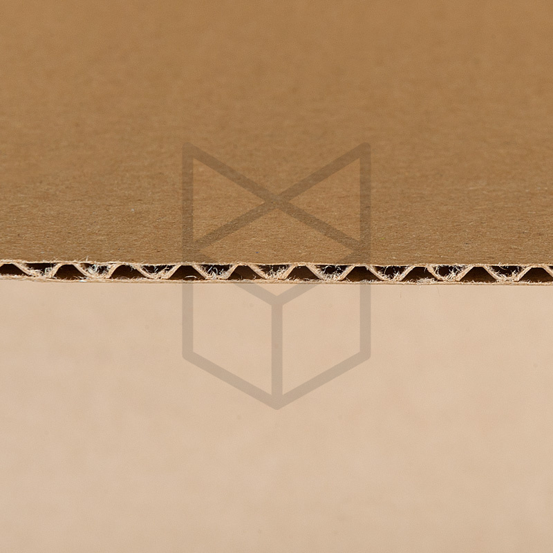 Короб самосборный 135х80х70 Т-21 бурый