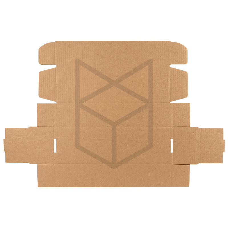 Коробка самосборная 370x190x65 Т-22 Бурый