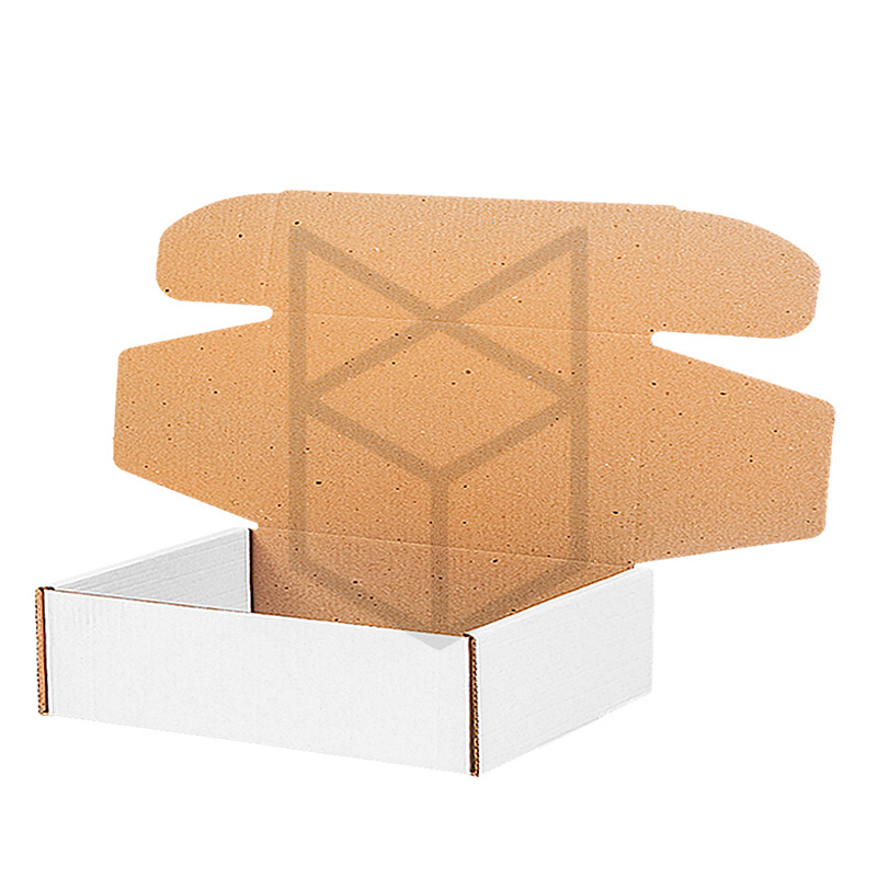 Коробка самосборная 400х195х40 МГК белый