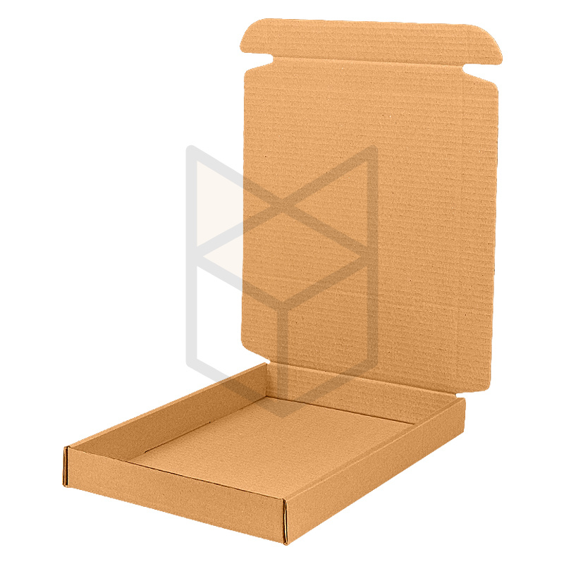 Коробка самосборная 250x350x40 Т-23 Бурый