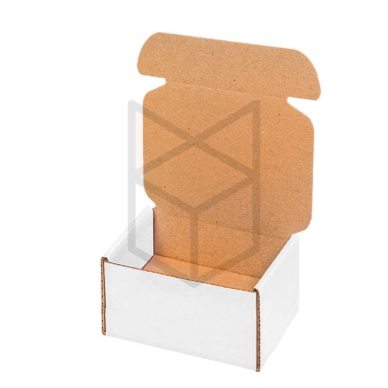 Коробка самосборная 150х150х35 МГК Т22 Белый