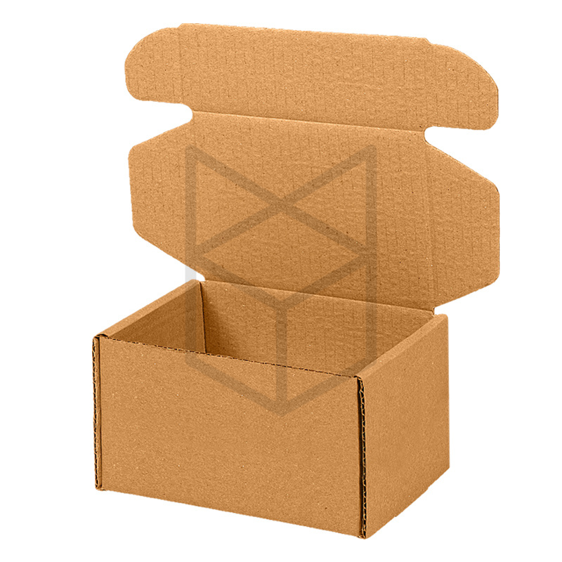 Коробка самосборная 300x150x110 Т-23 Бурый