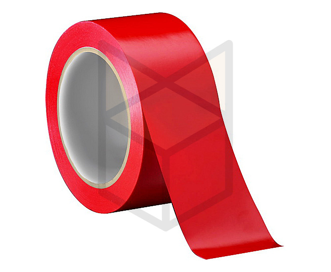 Клейкая лента (скотч) Красная 48мм*66м*45мкм