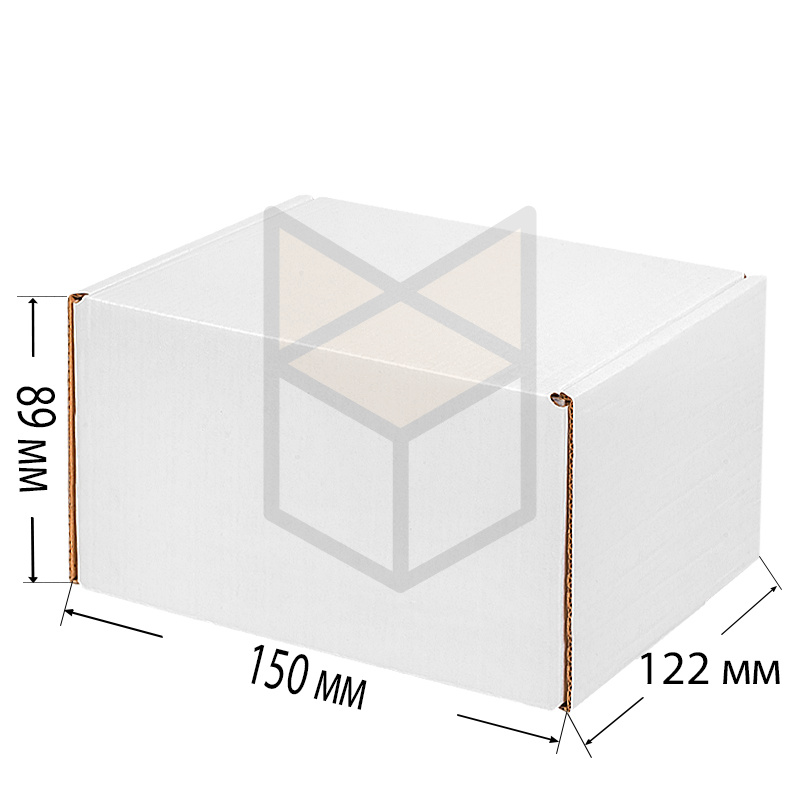 Коробка самосборная 150х122х89 Т22 МГК Белый