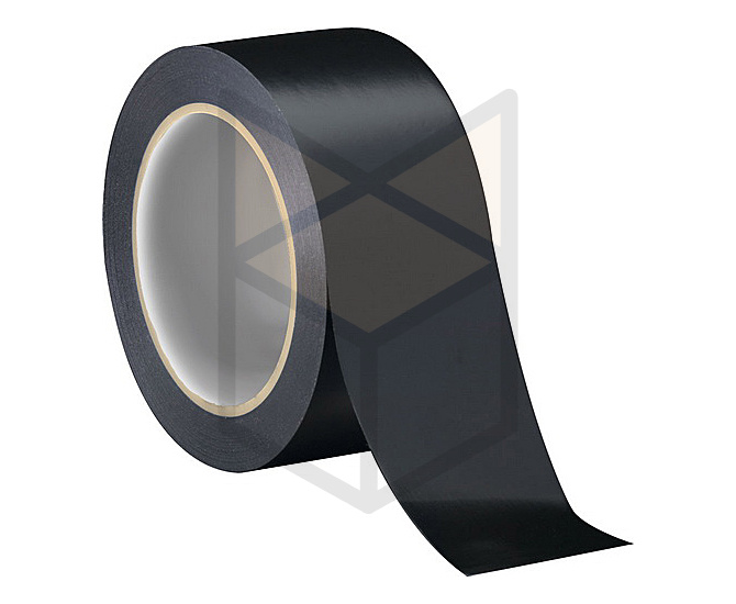 Клейкая лента (скотч) Черная 48мм*66м*45мкм
