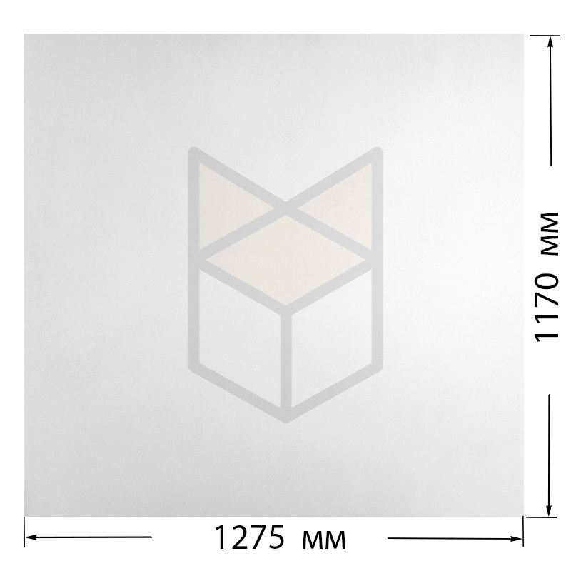 Гофрокартон 1275х1170 Т22 Белый