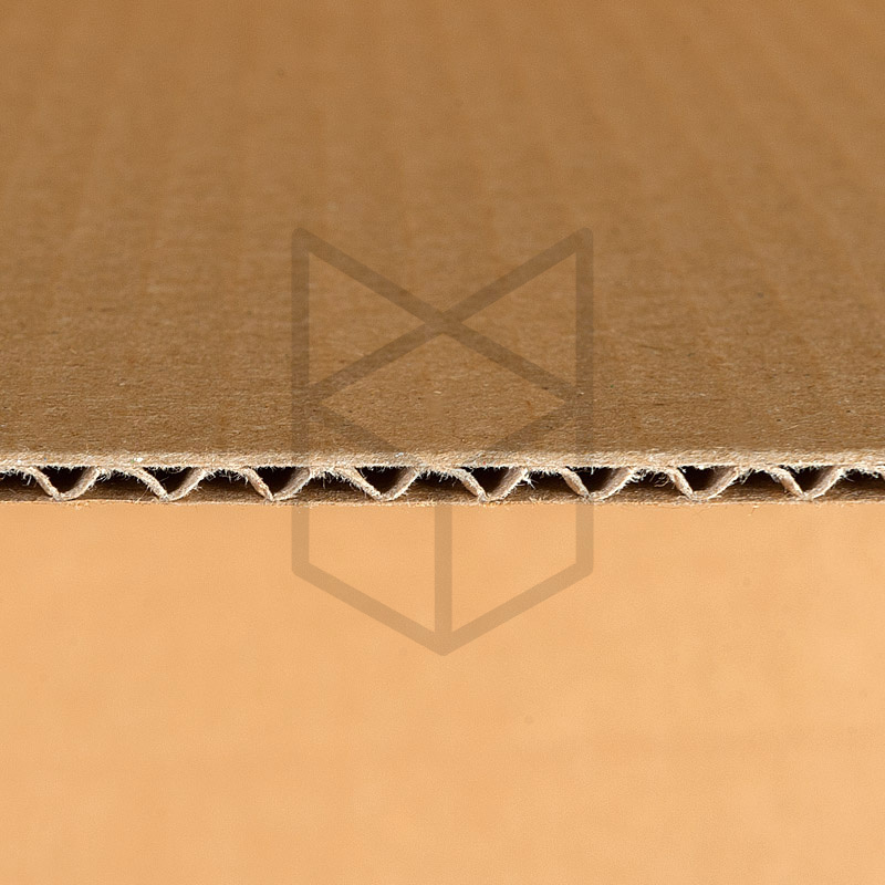 Коробка самосборная 250х200х100 Т22Е Бурый