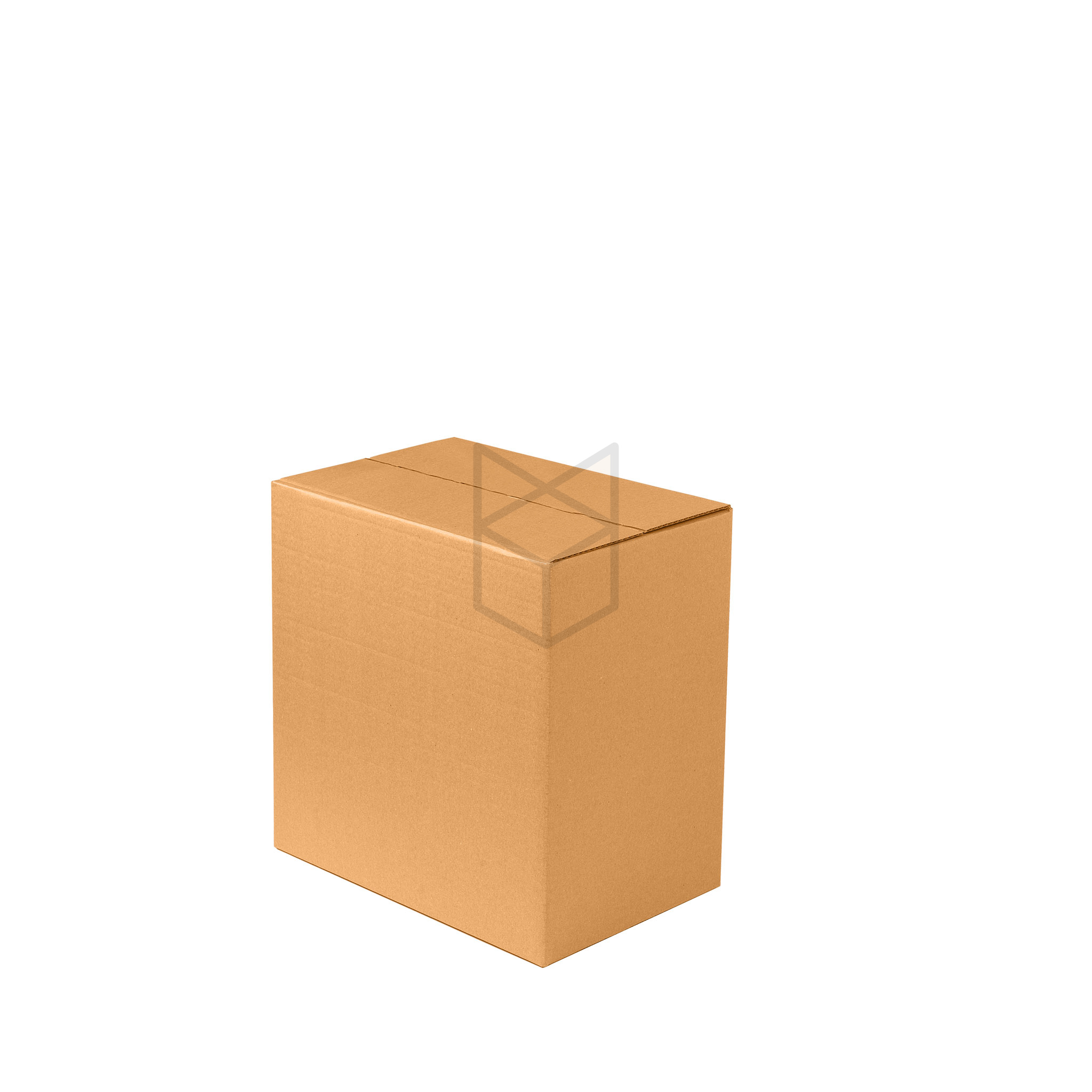 Коробка четырехклапанная 330х220х340 Бурый