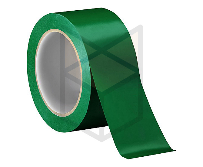 Клейкая лента (скотч) Зеленая 48мм*66м*45мкм