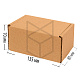 Короб самосборный 135х80х70 Т-21 бурый