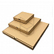 Коробка для Пиццы №2 330х330х40 Бурый