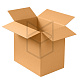 Коробка четырехклапанная 330х230х330 Бурый