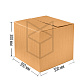 Коробка четырехклапанная №6 300х300х300 Бурый (Для посуды и стекла)