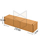 Коробка самосборная 210х50х50 Т-23 Бурый